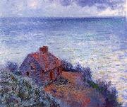 Claude Monet The Coustom s House oil painting